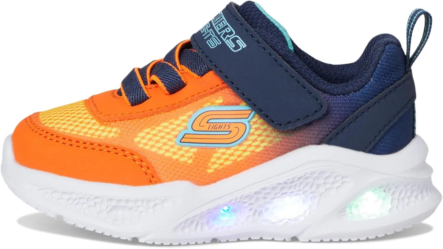 SKECHERS Boy's Meteor-Lights-krendo Sneaker