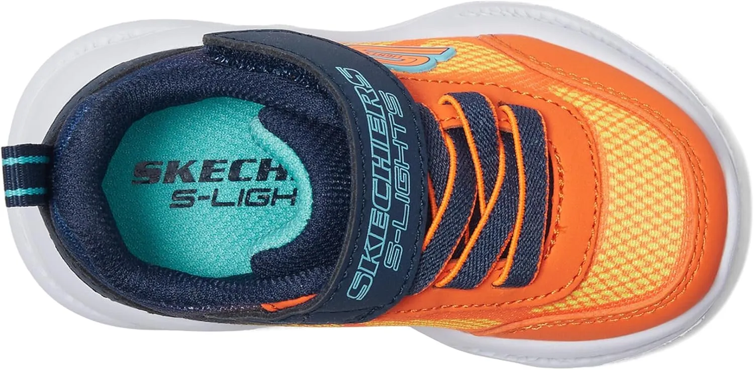 SKECHERS Boy's Meteor-Lights-krendo Sneaker