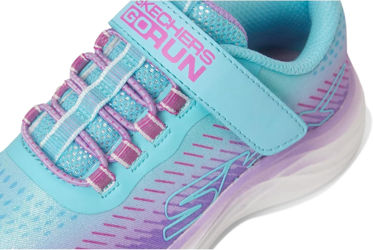 Skechers Girl's Go-Run Accelerate-Glitter Soul Sneaker