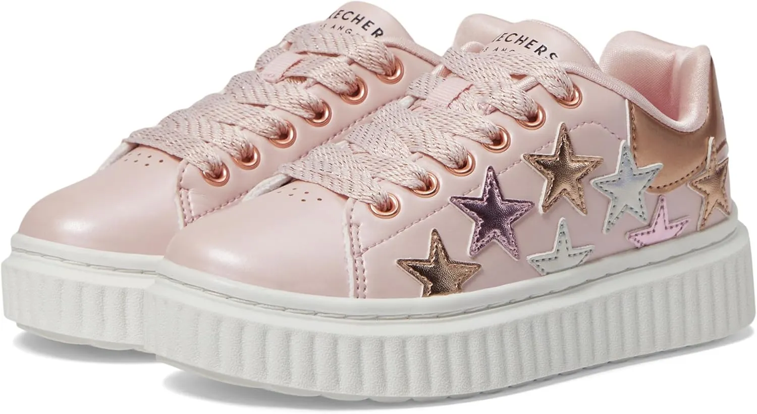 Skechers Girls' Hi Ridge Superstardom