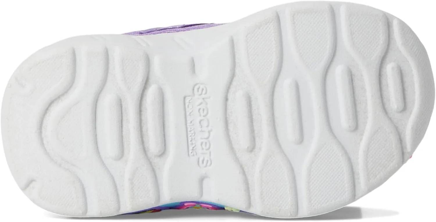 SKECHERS Girl's Play Scene-Fun Squad Sneaker