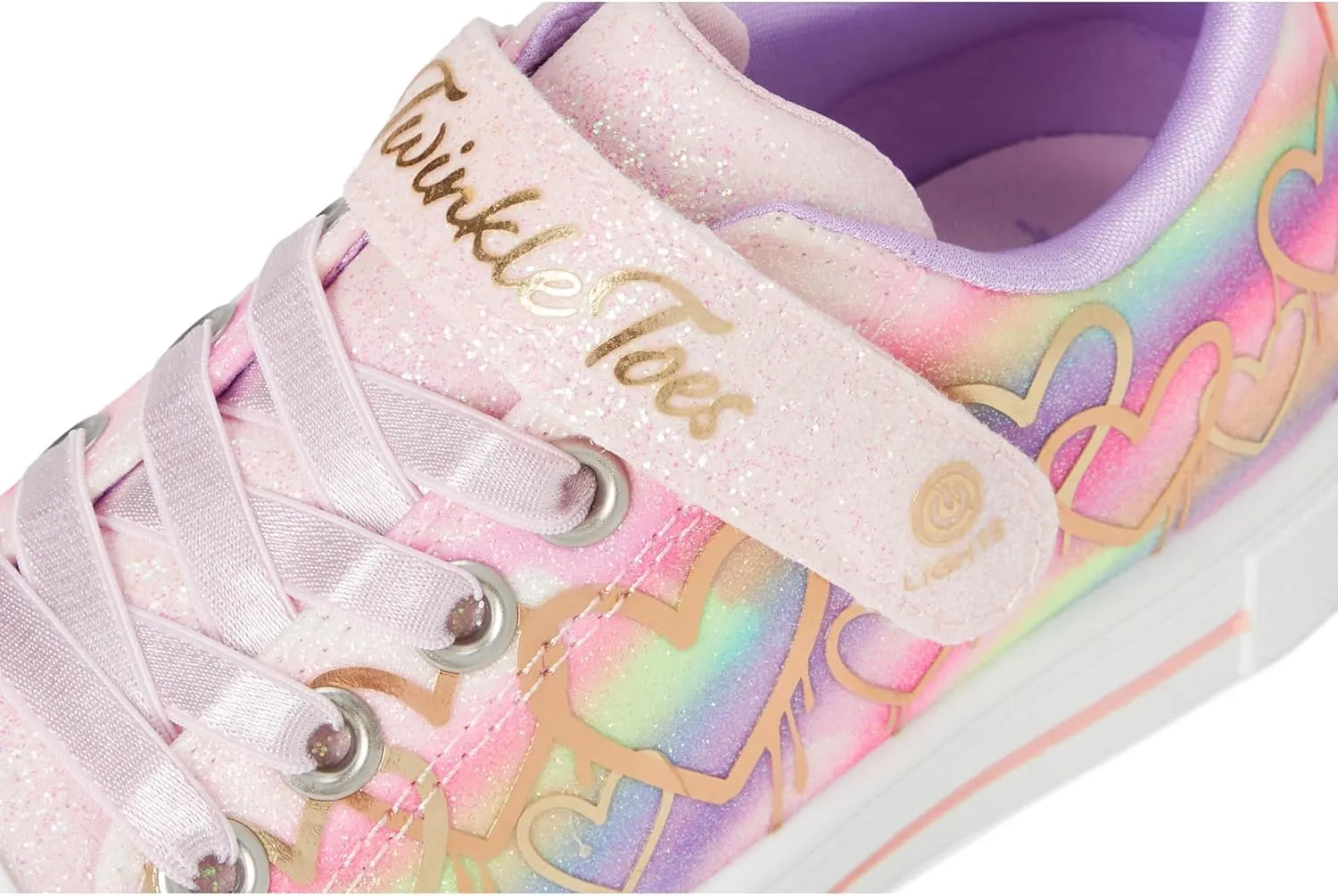Skechers Girl's Twinkle Sparks-Ombre Love Sneaker