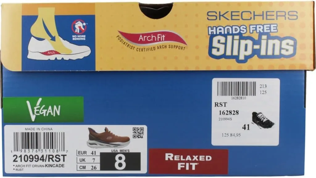 Skechers Men's Arch Fit Orvan-Kincade Sneaker