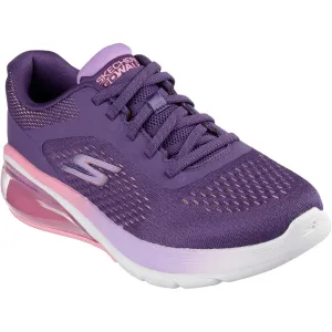Skechers Womens Go Walk Air 3.0 124375-PLUM Plum Bungee Shoe