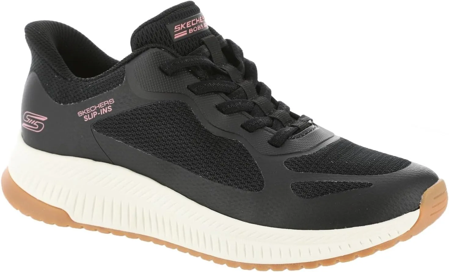 Skechers Women's Hands Free Slip-ins Bobs Squad 4-Staple Look Sneaker