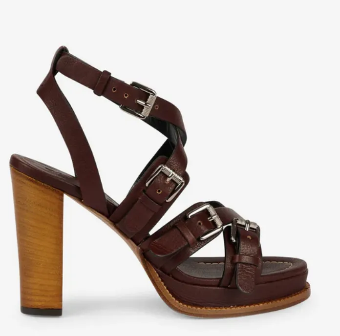 Strappy Platform Heel