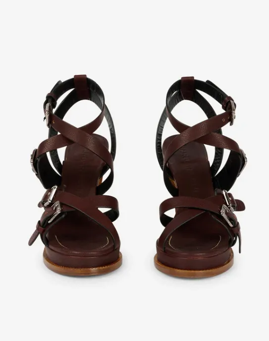 Strappy Platform Heel
