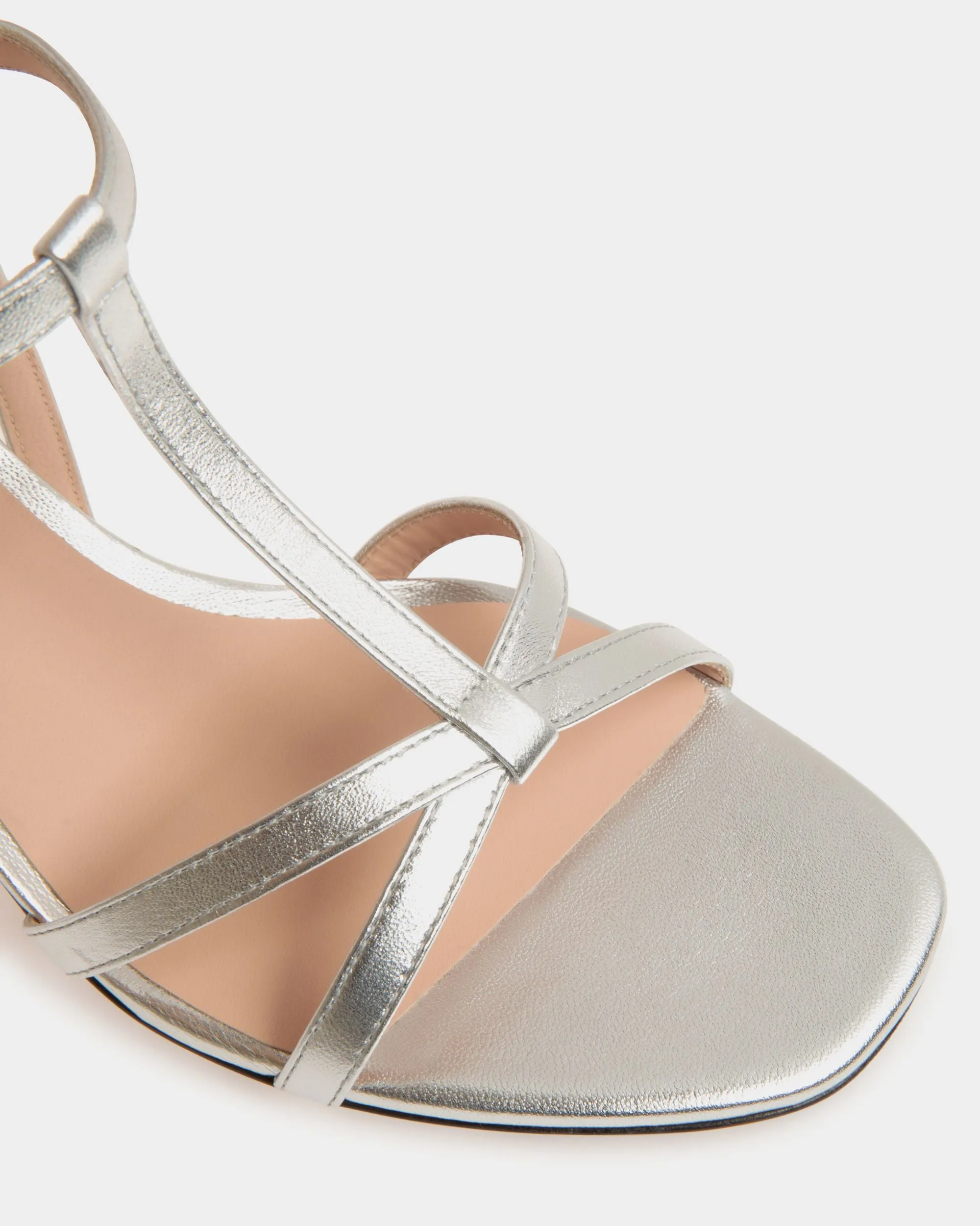 Sylt Sandal in Silver Leather