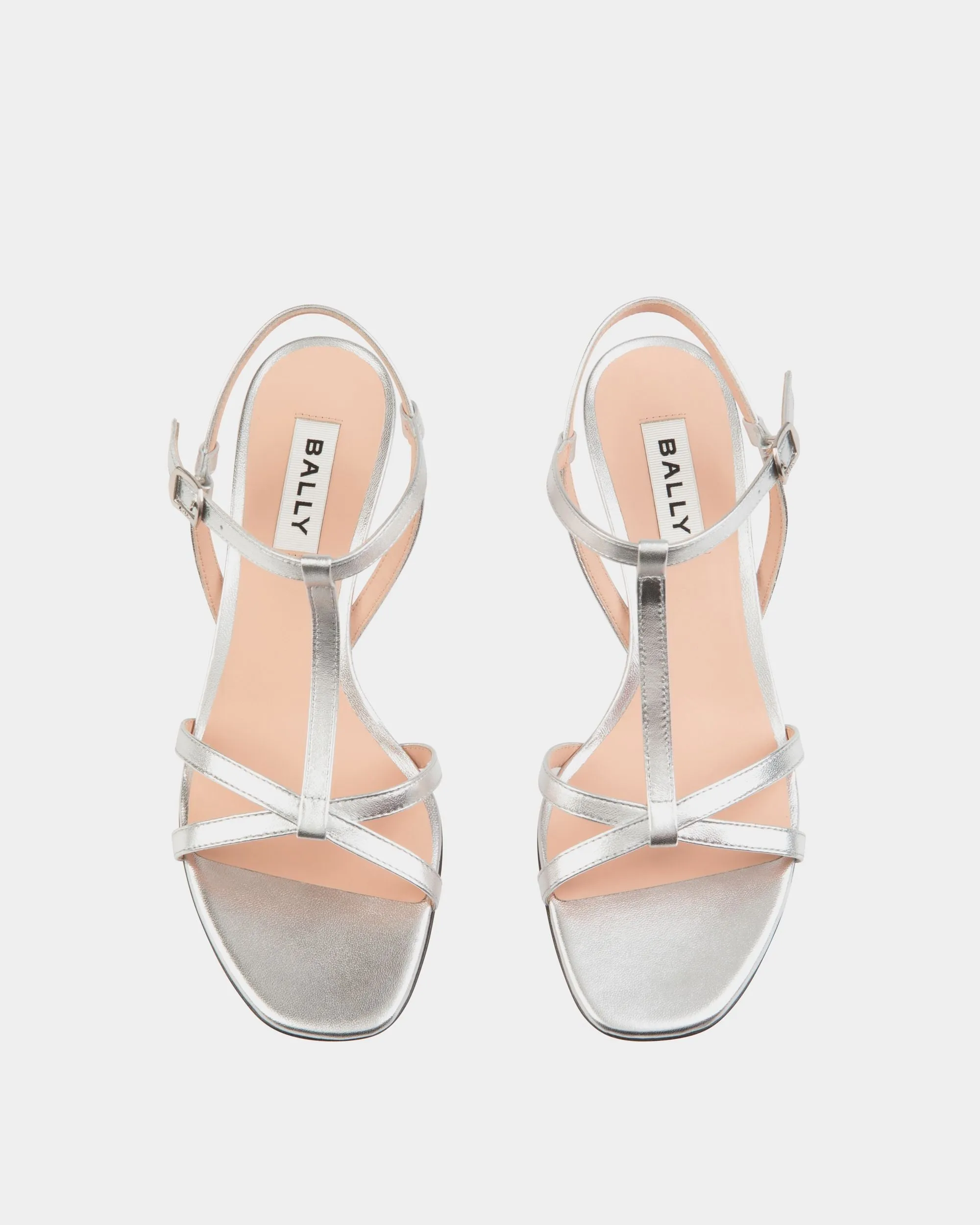 Sylt Sandal in Silver Leather