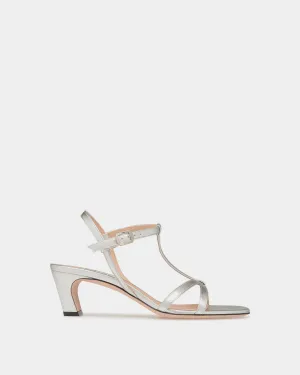 Sylt Sandal in Silver Leather