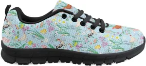 SYtrade Women's Walking Shoes Sports Sneakers Breathable Mesh Upper - Breathing Shoes Black Sole