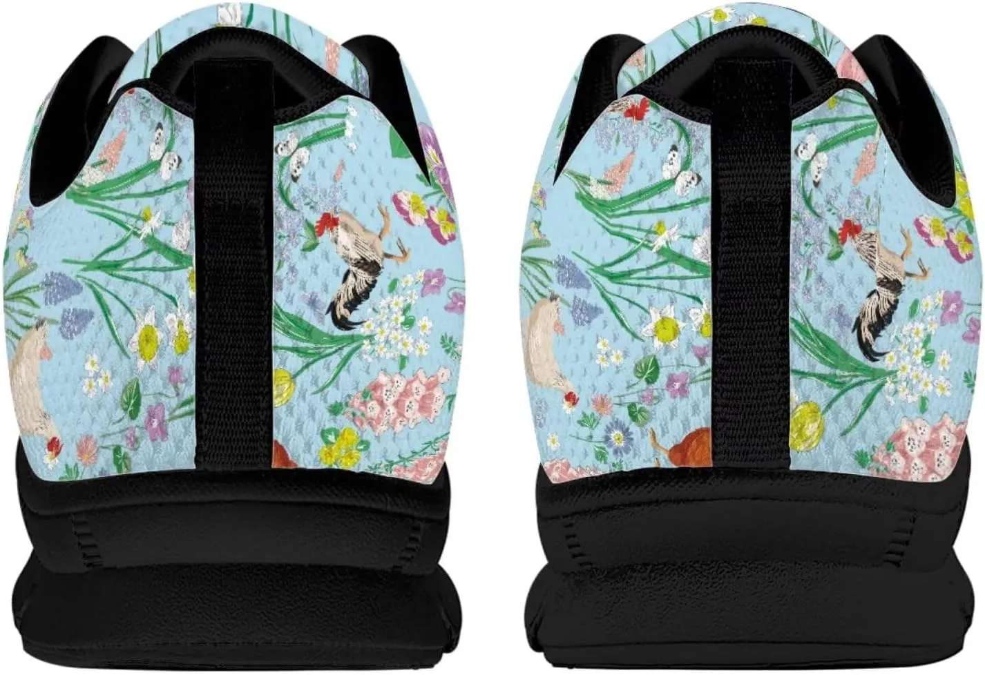 SYtrade Women's Walking Shoes Sports Sneakers Breathable Mesh Upper - Breathing Shoes Black Sole