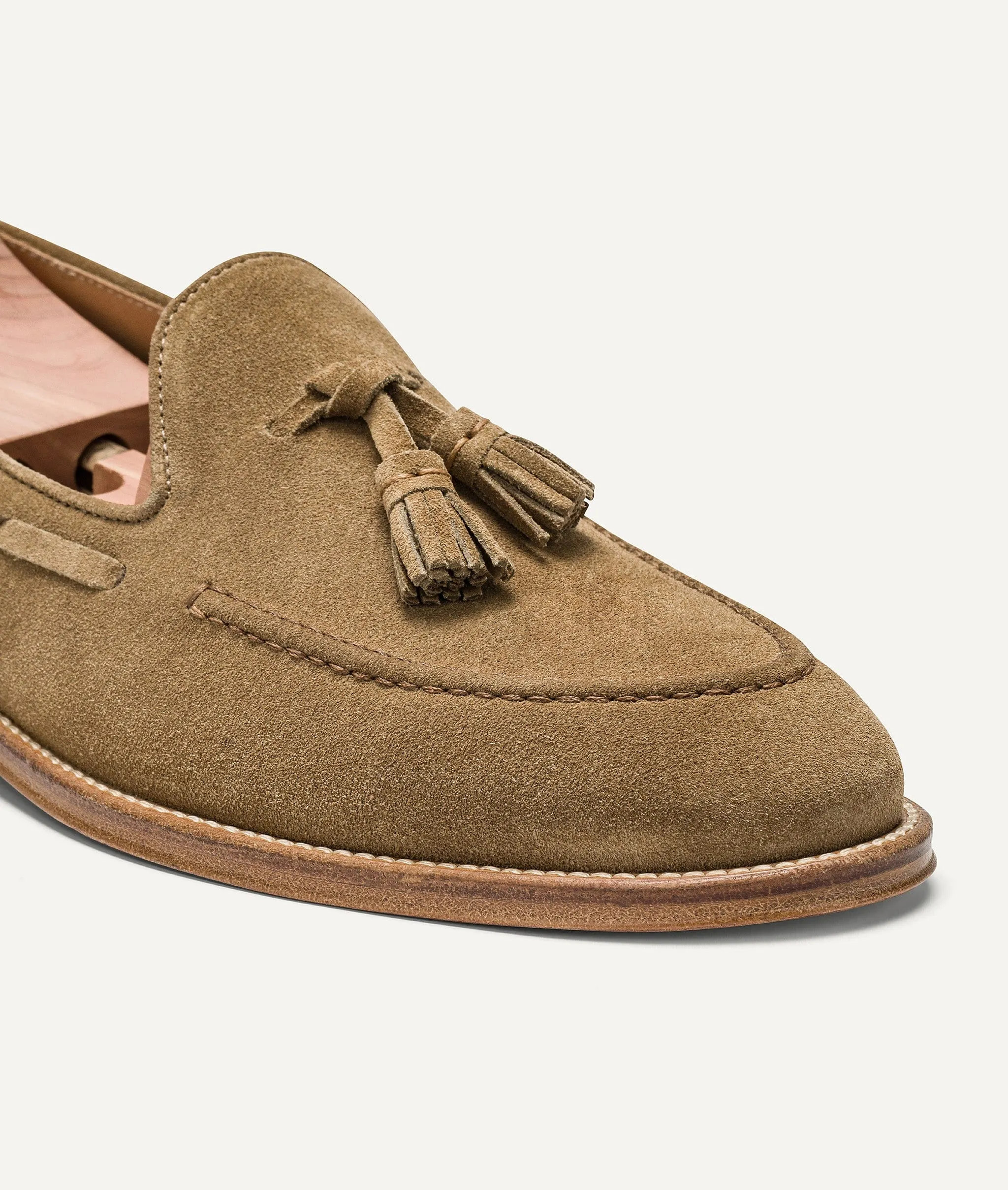 Tassel Loafer in Suede