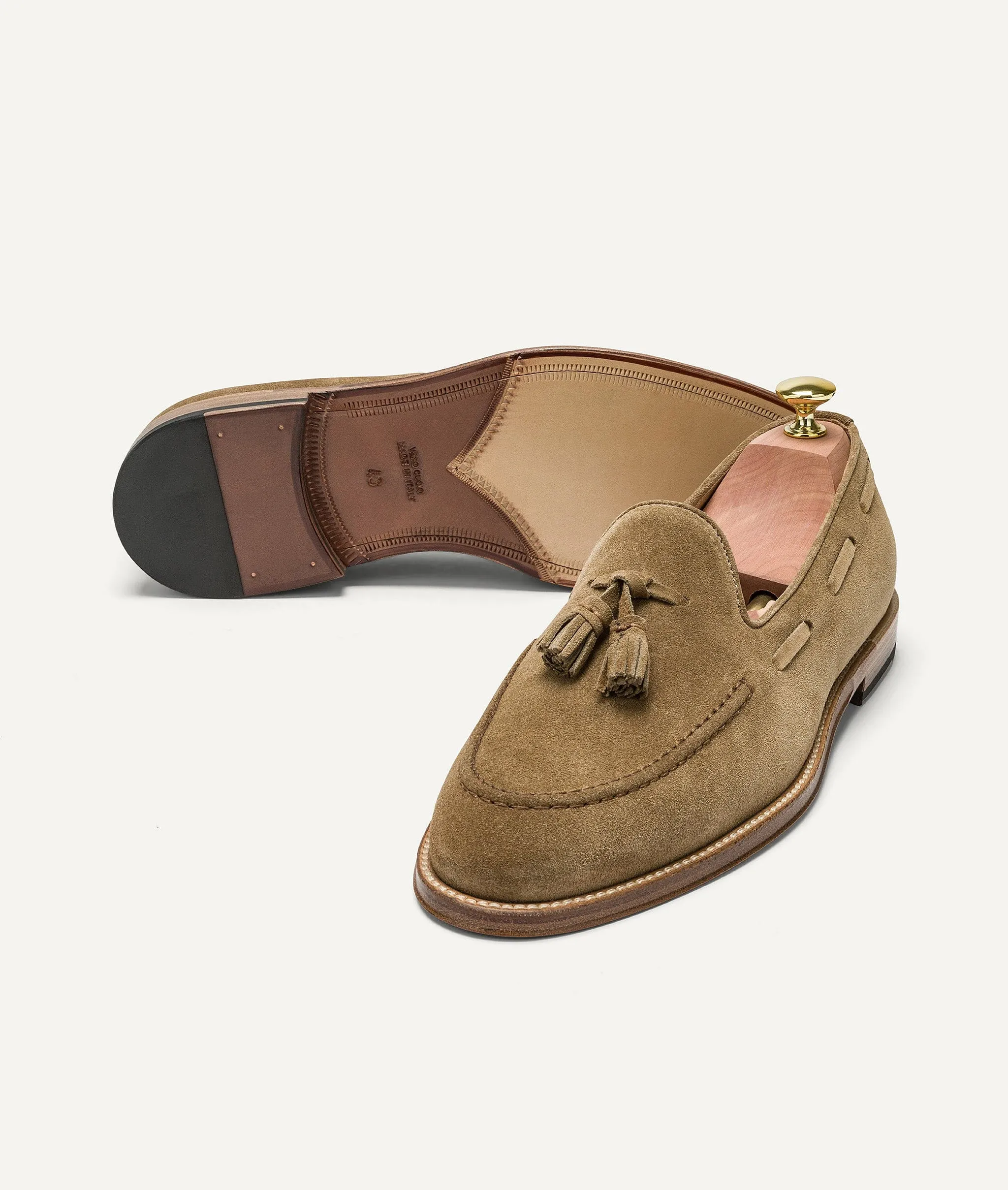 Tassel Loafer in Suede