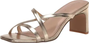 The Drop Women's Amelie Strappy Square Toe Heeled Sandal
