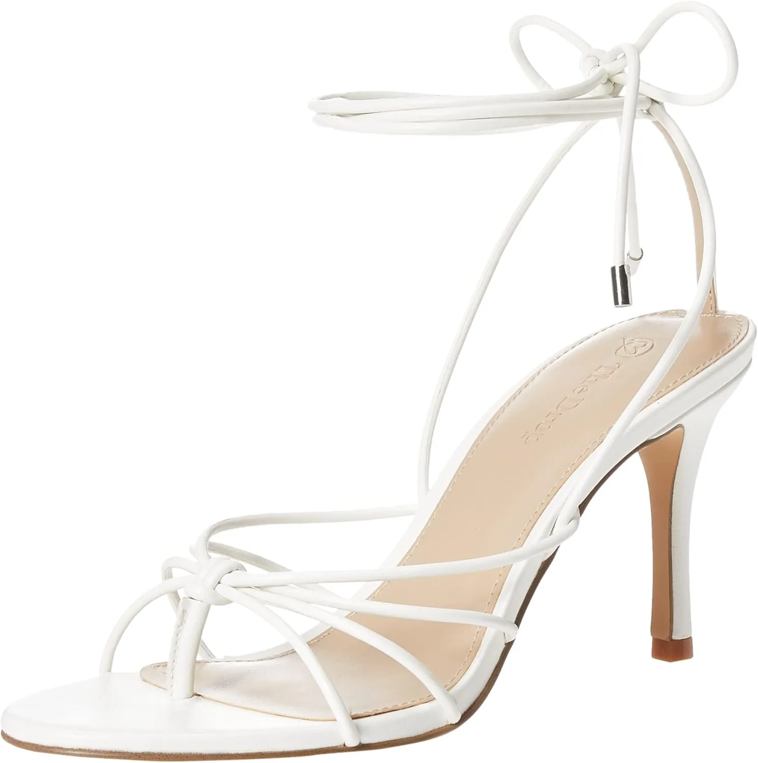 The Drop Women's Archie Lace-up Strappy Heeled Sandal Open Toe Heels