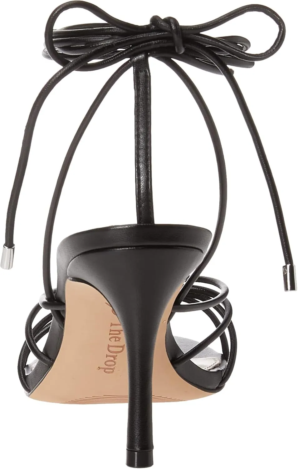 The Drop Women's Archie Lace-up Strappy Heeled Sandal Open Toe Heels