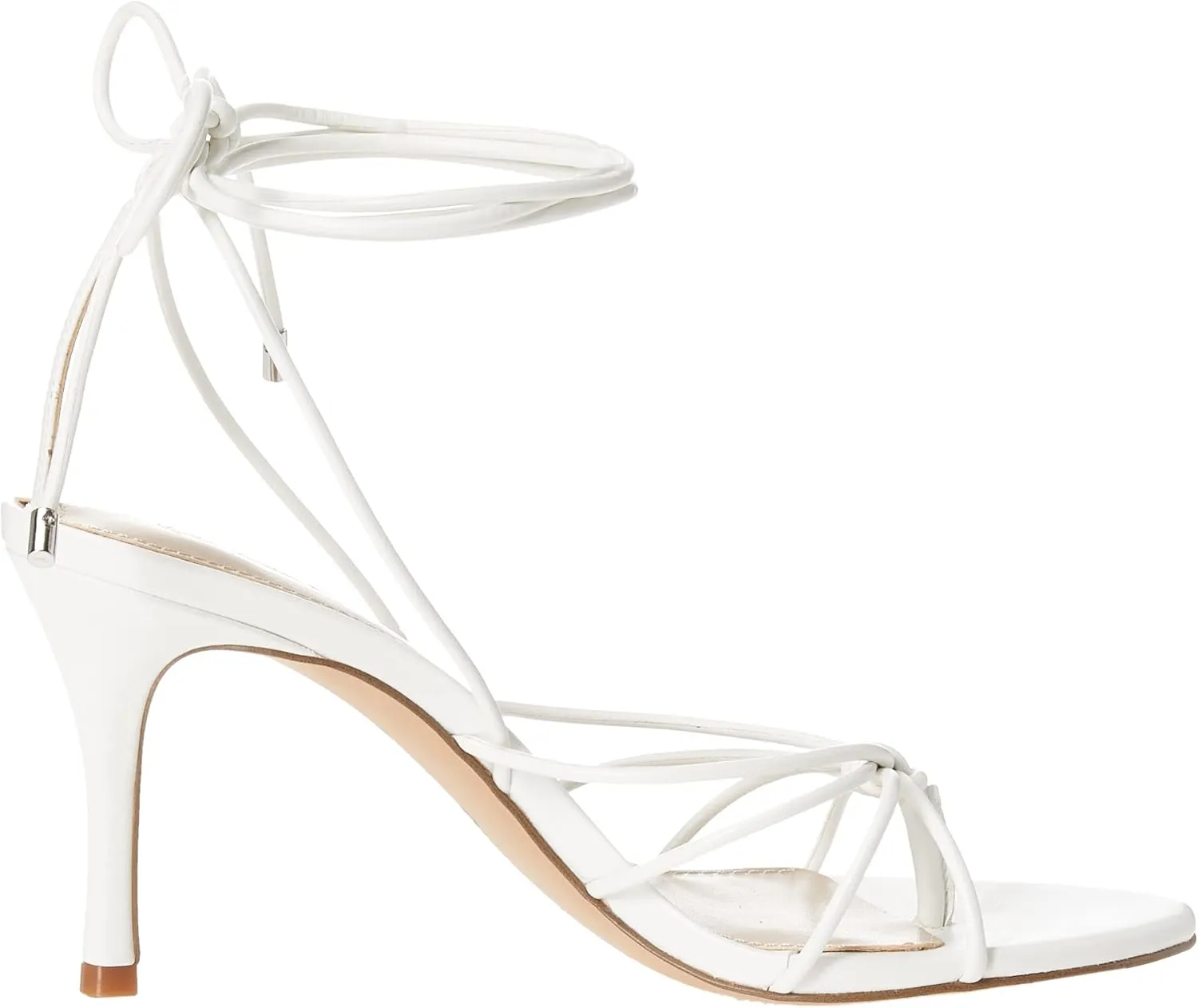 The Drop Women's Archie Lace-up Strappy Heeled Sandal Open Toe Heels
