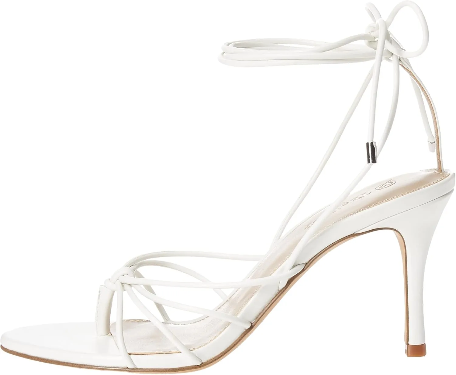 The Drop Women's Archie Lace-up Strappy Heeled Sandal Open Toe Heels
