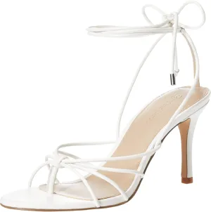The Drop Women's Archie Lace-up Strappy Heeled Sandal Open Toe Heels