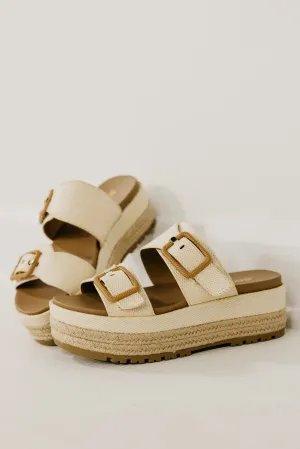 The Funny Platform Espadrille Wedge Sandal