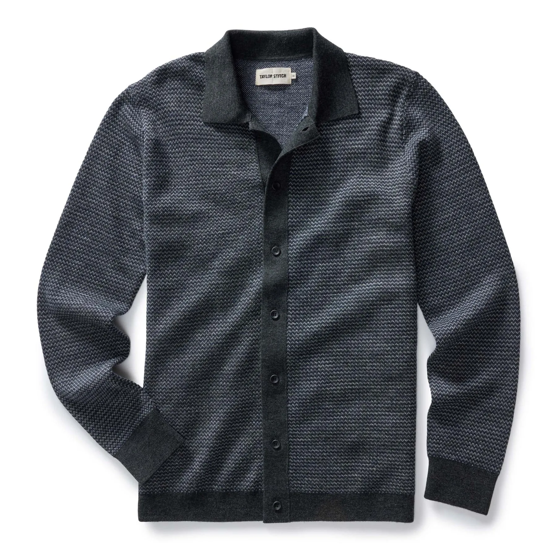The Nichols Polo in Navy Birdseye
