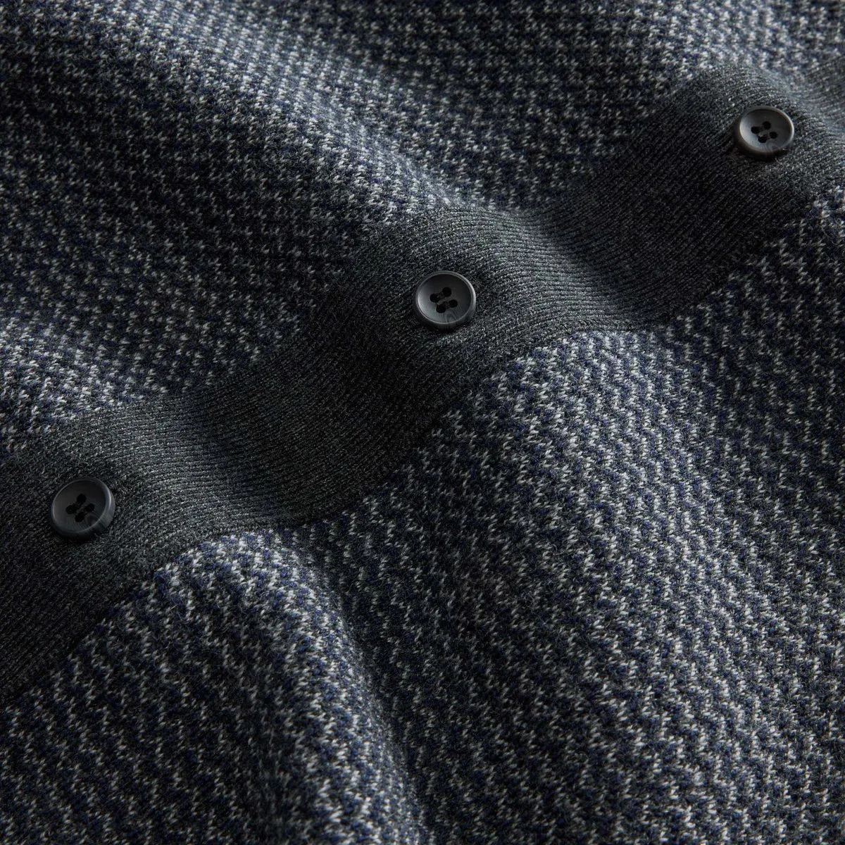 The Nichols Polo in Navy Birdseye