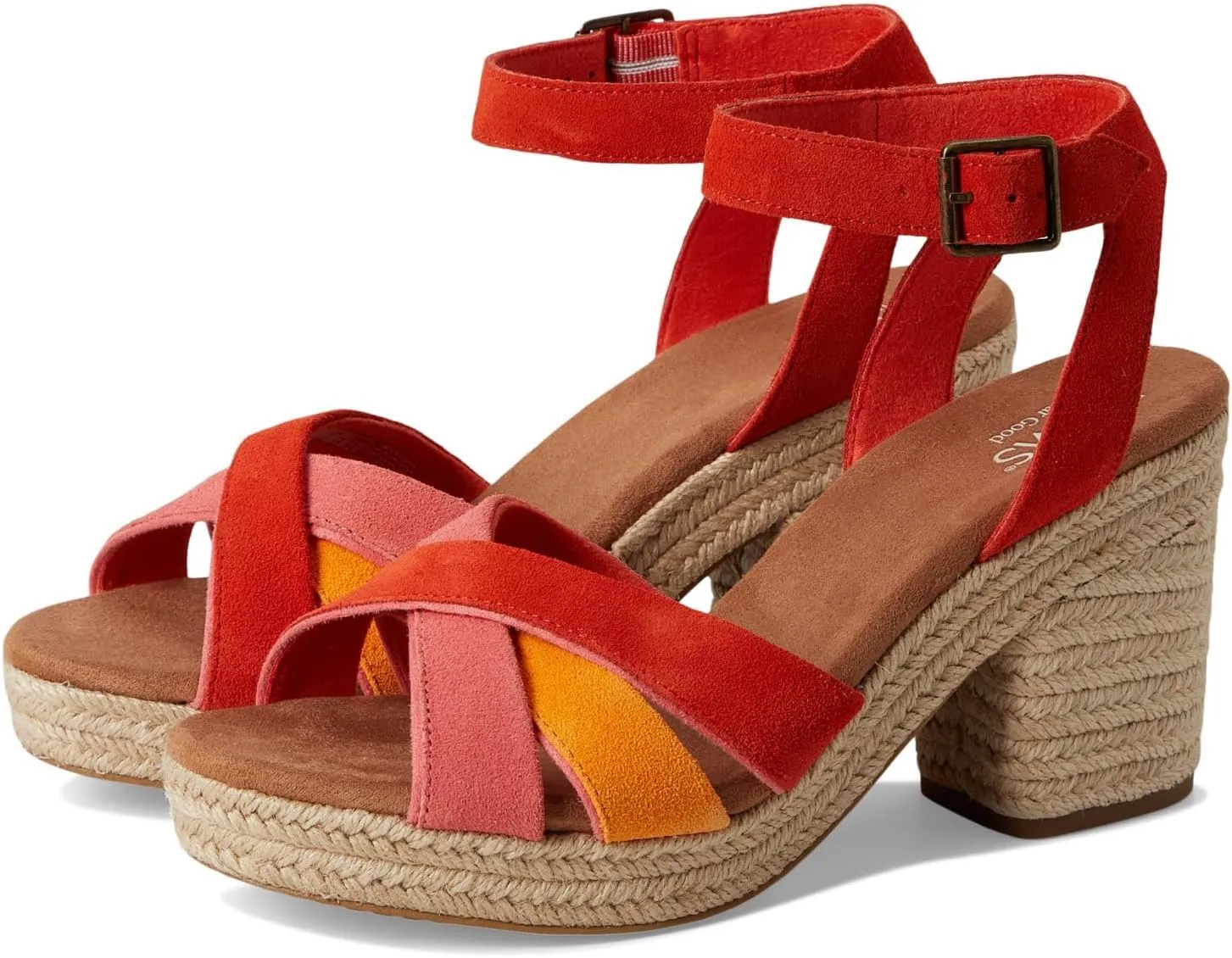 TOMS Women's Majorca Strappy Heeled Sandal