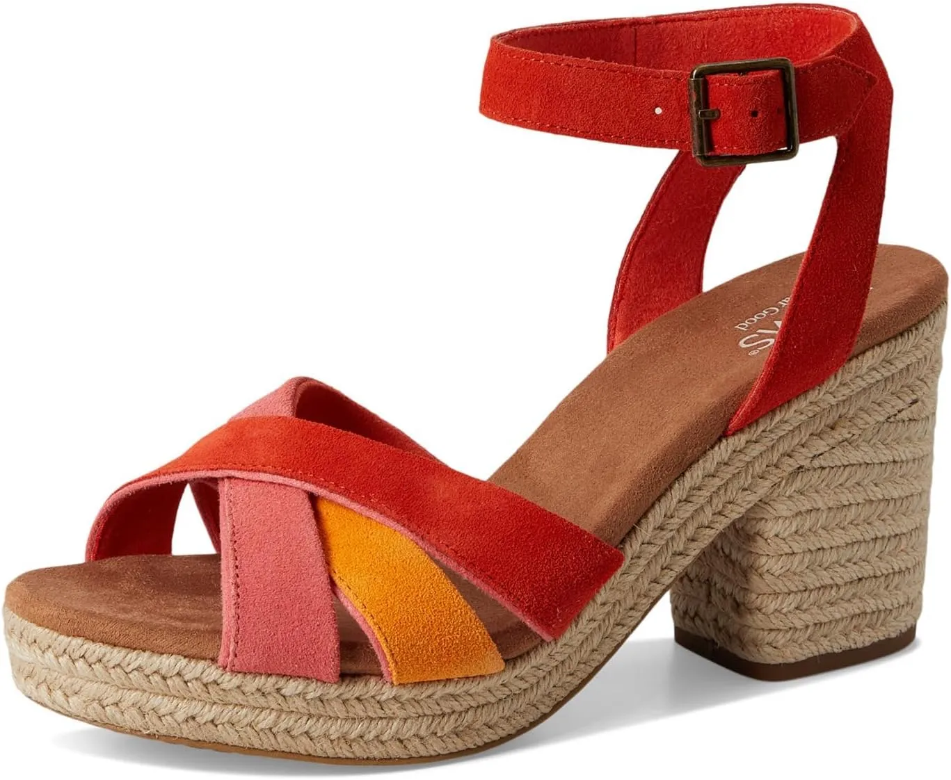 TOMS Women's Majorca Strappy Heeled Sandal