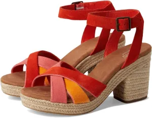 TOMS Women's Majorca Strappy Heeled Sandal
