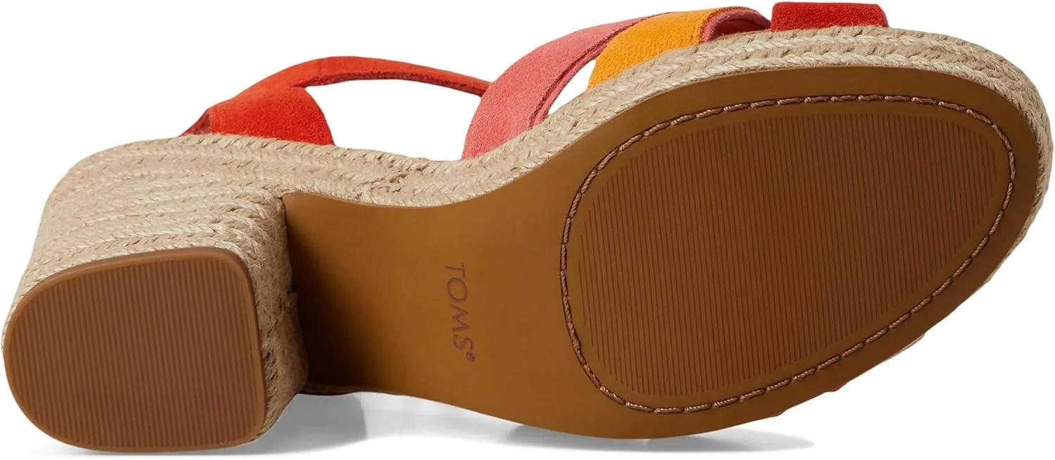 TOMS Women's Majorca Strappy Heeled Sandal