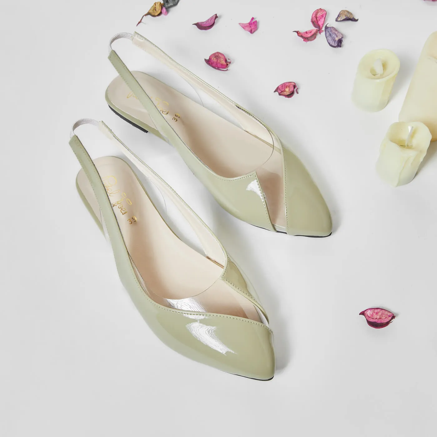 Transparent Pump - Green