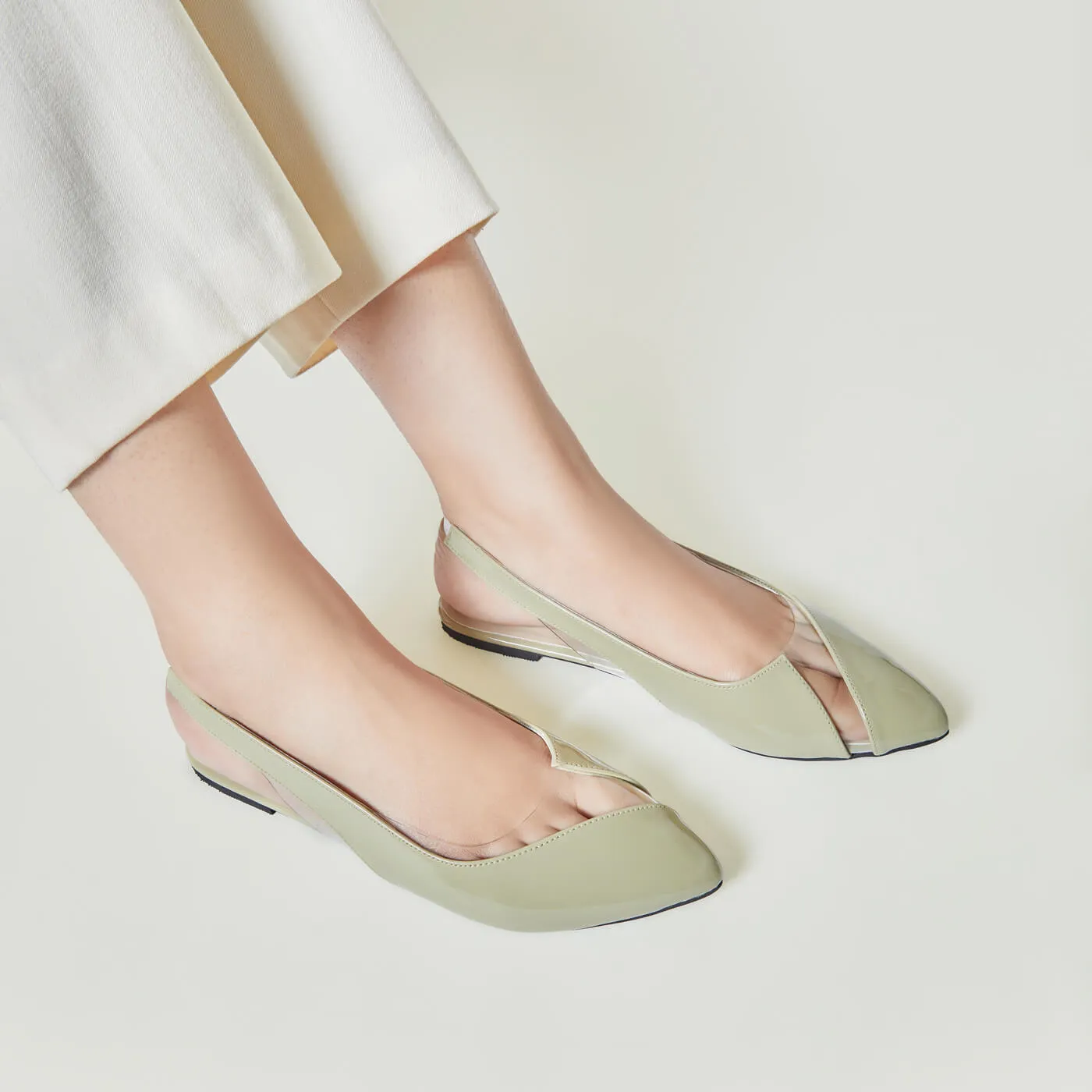 Transparent Pump - Green