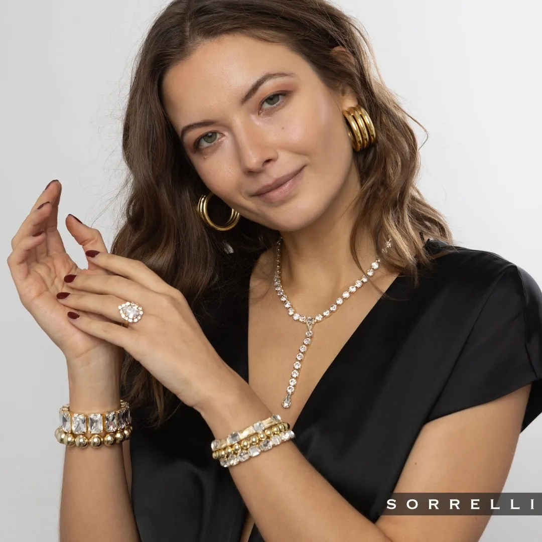 Triple Keeley Statement Hoop Earrings - 4EFP17BGMTL