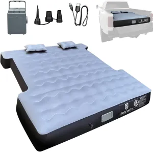 Umbrauto Air Mattress for 5.5-5.8ft Full Size Short Truck Beds, Inflatable Airbed with Rechargeable Wireless Air Pump
