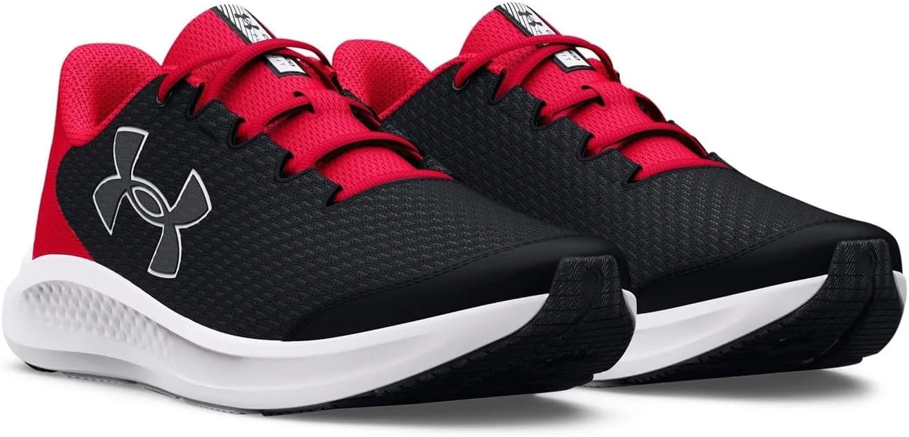 Under Armour Boys' Grade School Charged Pursuit 3 Big Logo Sneaker