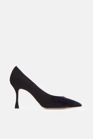 Urgenzapla Heel - Navy Velvet