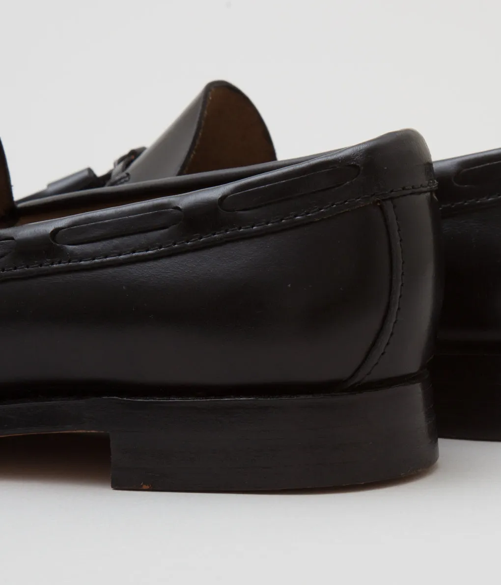VINTAGE"BASS MADE IN USA TASSEL LOAFER"(BLACK)