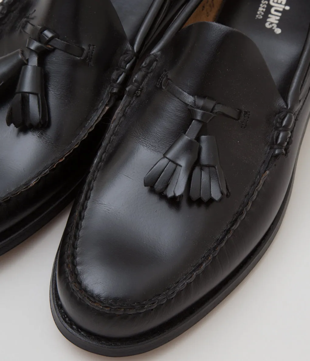 VINTAGE"BASS MADE IN USA TASSEL LOAFER"(BLACK)