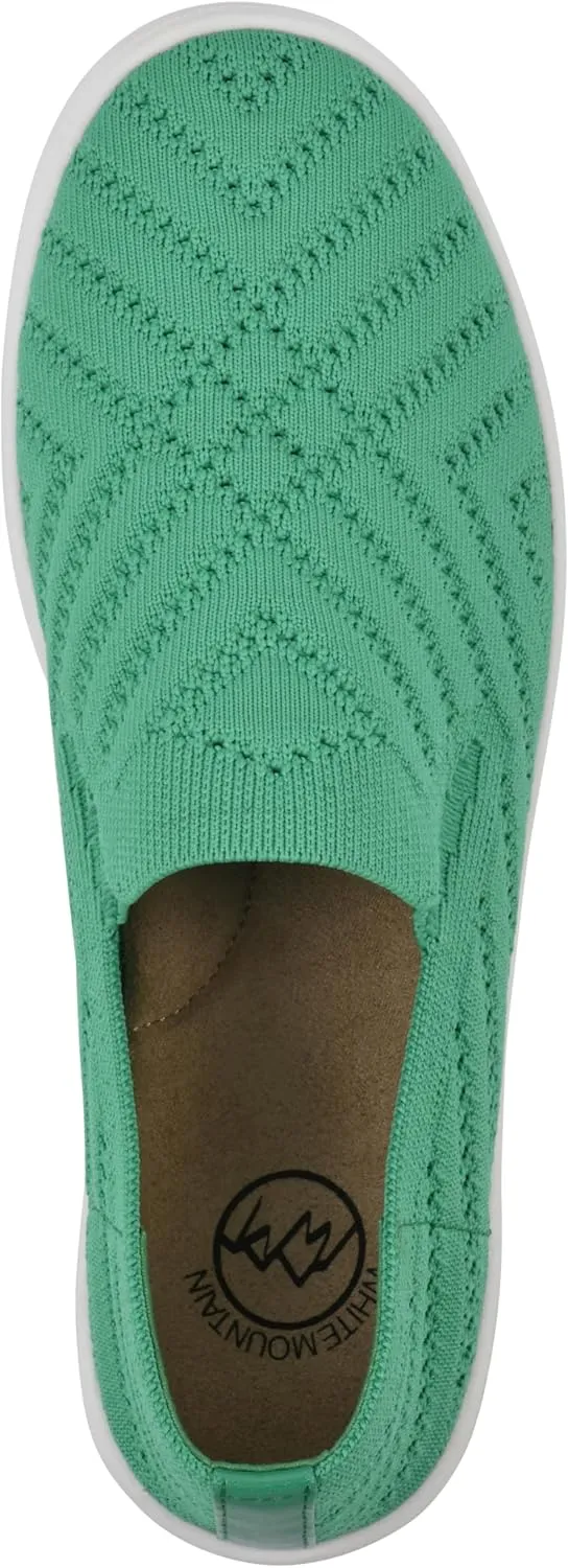 WHITE MOUNTAIN Women's Upbear Woven Knit Sneaker