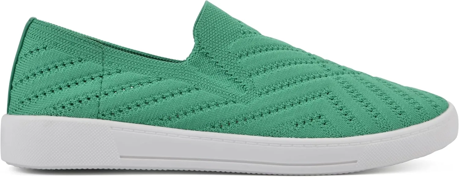 WHITE MOUNTAIN Women's Upbear Woven Knit Sneaker