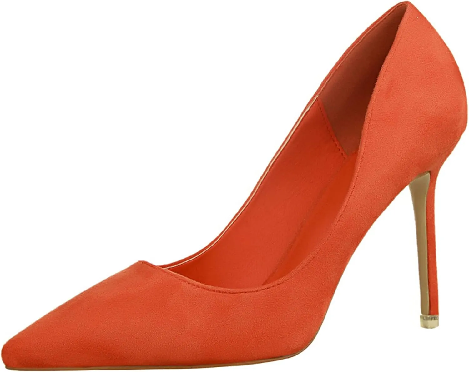 Women's Fashion Pointed Toe Pumps High Heel Stilettos Sexy Slip on Dress Prom Party Evening Pump Shoes