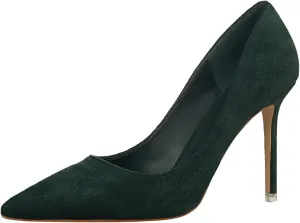 Women's Fashion Pointed Toe Pumps High Heel Stilettos Sexy Slip on Dress Prom Party Evening Pump Shoes