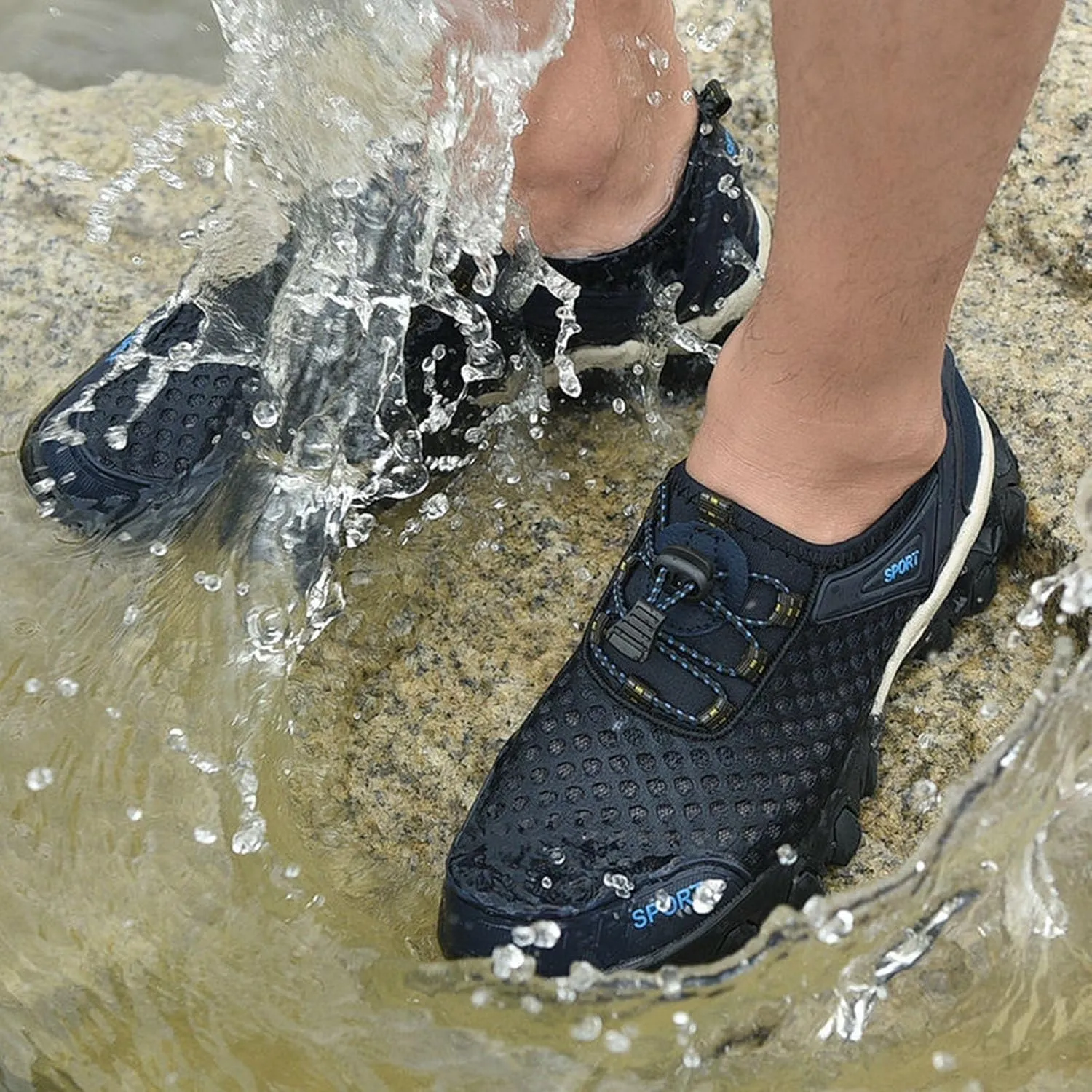 Women's Fashion Sneaker Non Slip Breathable Lightweight Comfortable Lace Up Sneakers for Women Walking Shoes Womens Loafer Sneakers Mens Waterproof Sneakers