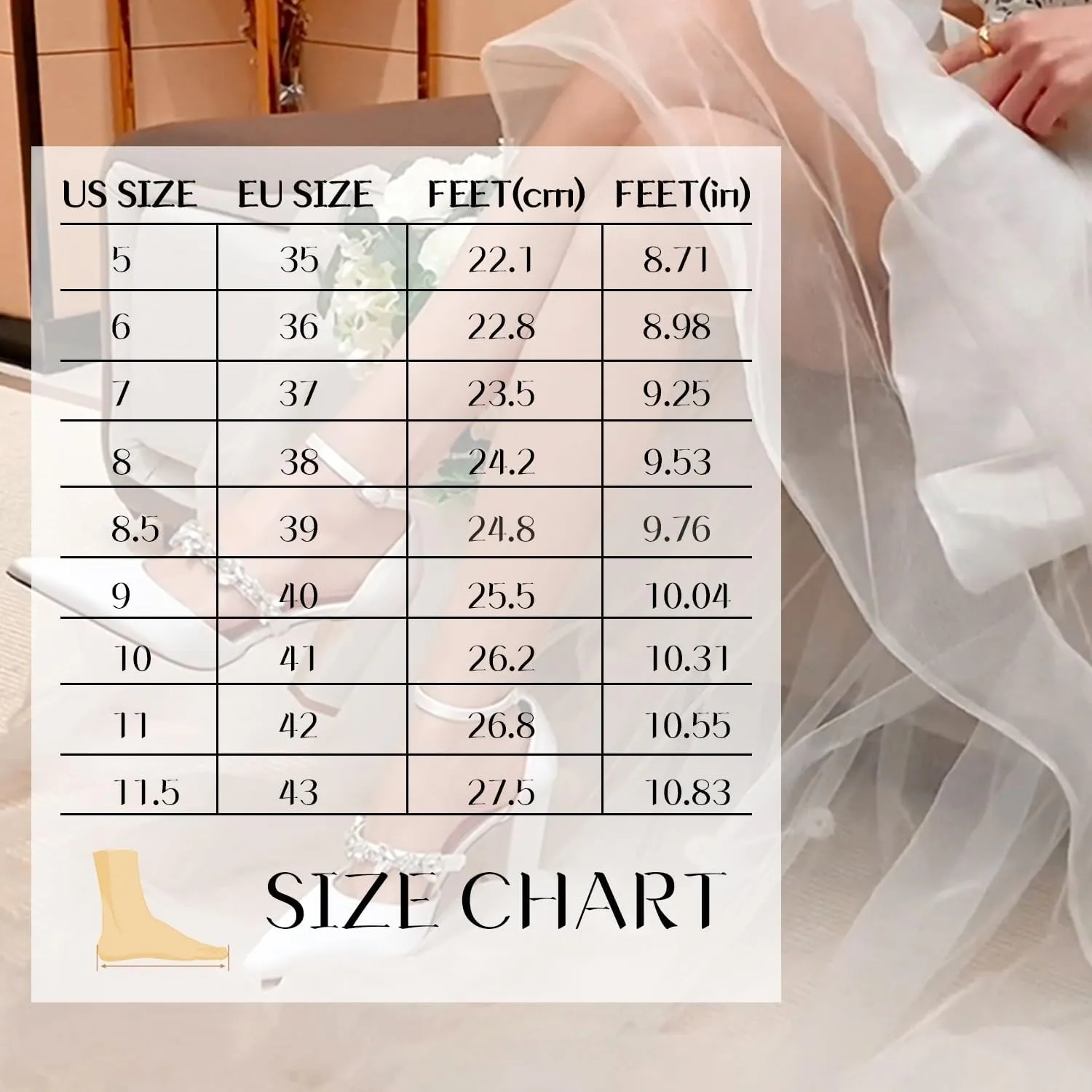 Women's Kitten Heel Satin Closed Pointed Toe Pumps Ankle Strap with Pearl and Bow Heels Evening Wedding Party Dress Pump Shoes