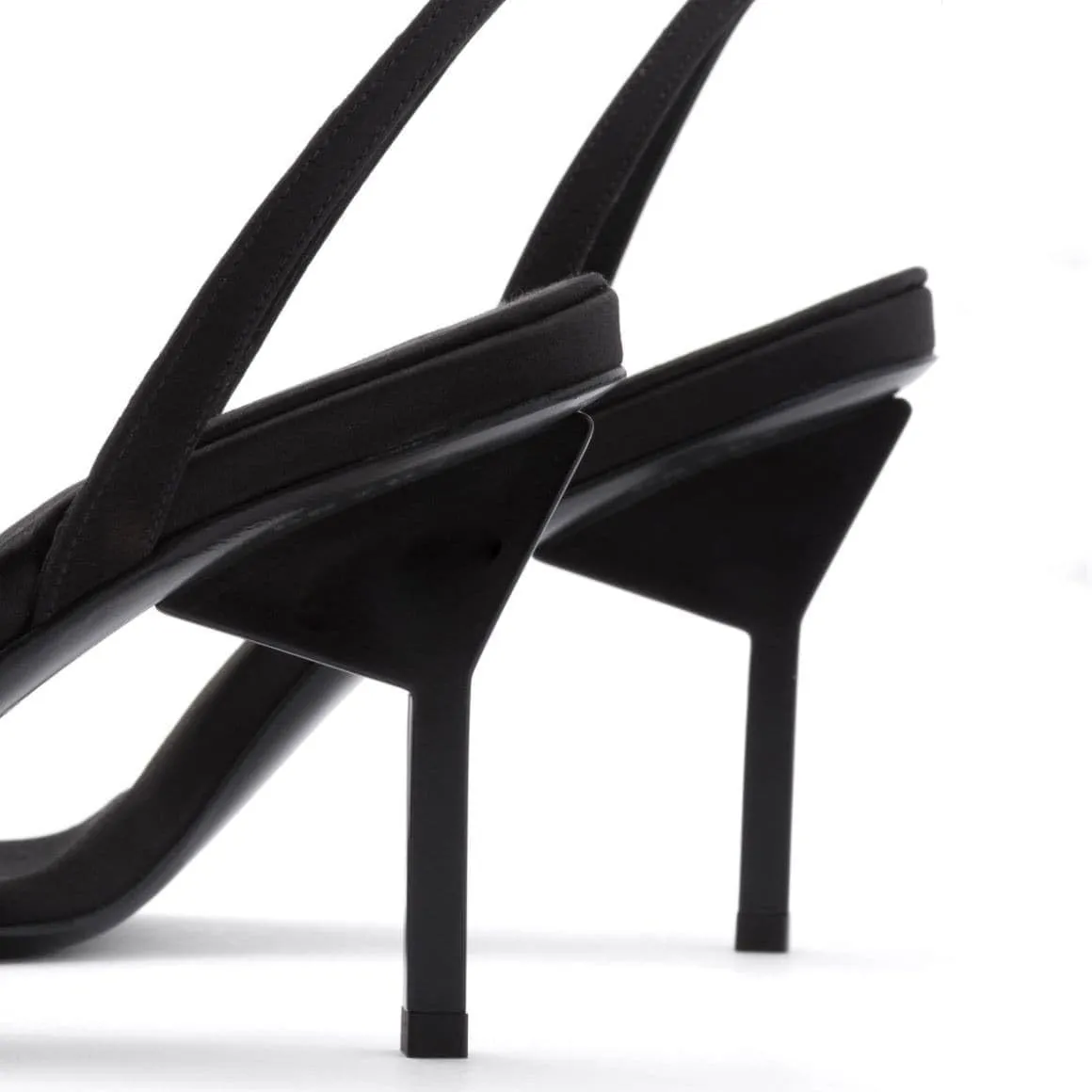 Women's Open Toe High Heel Sandals Slingback Strappy Heels Satin Stiletto Pumps Sexy Dress Shoes for Party Wedding Prom