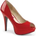 Women's Pleaser Pink Label Chloe 01 Peep-Toe Pump