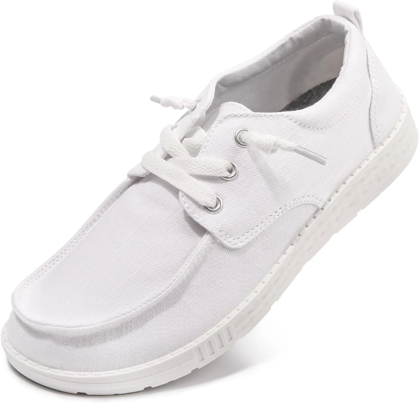 Women's Slip-on Loafers Casual Canvas Loafers Comfortable Breathable Sneaker Lightweight Walking Shoes Casual Shoes