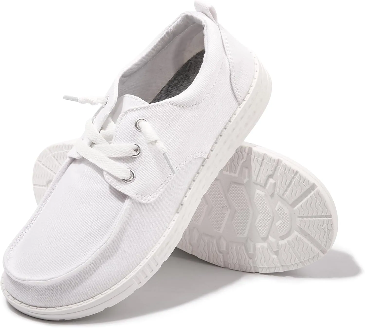 Women's Slip-on Loafers Casual Canvas Loafers Comfortable Breathable Sneaker Lightweight Walking Shoes Casual Shoes