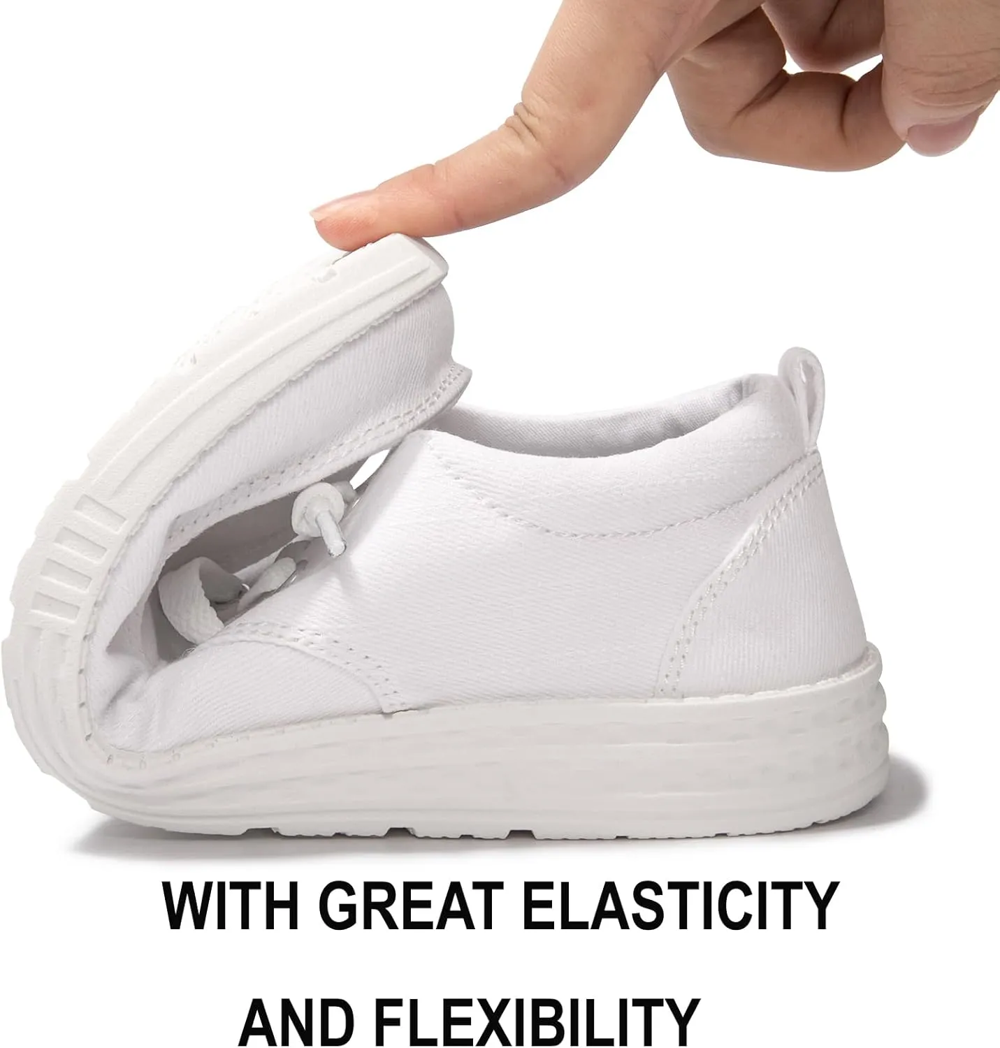 Women's Slip-on Loafers Casual Canvas Loafers Comfortable Breathable Sneaker Lightweight Walking Shoes Casual Shoes